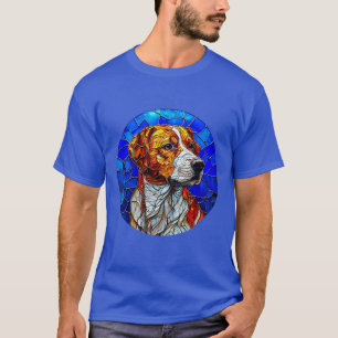 Mosaic Beagle Dog Portrait For Pet Lovers 🐶 T-Shirt