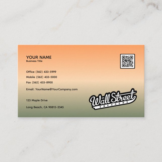 Mosaic Blocks - Business Card Design (Front)