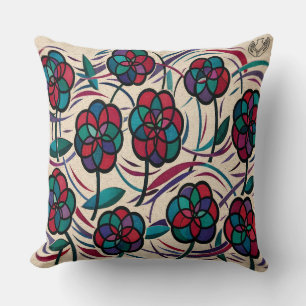 Mosaic Blossom Cushion