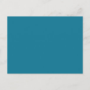 Mosaic Blue Pantone Solid Color Postcard