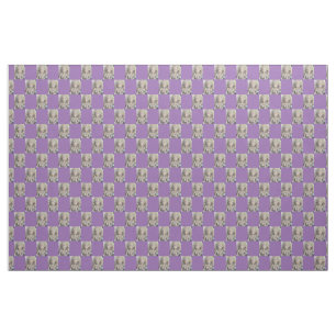 mosaic buddha purple check pattern any colour fabric