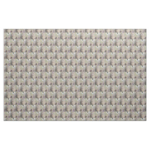 mosaic buddha purple pattern any colour fabric