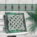 Mosaic Celtic knot - Abalone Shell and Pearl Tile<br><div class="desc">Mosaic Celtic knot - Abalone Shell and Pearl</div>