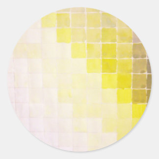 Mosaic Classic Round Sticker