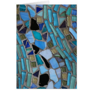 mosaic coloured glass stone art