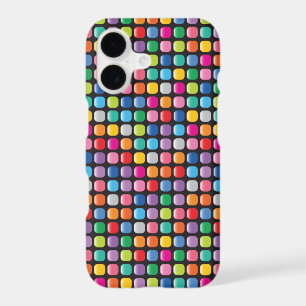 Mosaic Colourful Artistic Rainbow Dots Phone Casin