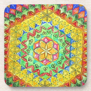 Mosaic Cork Coaster