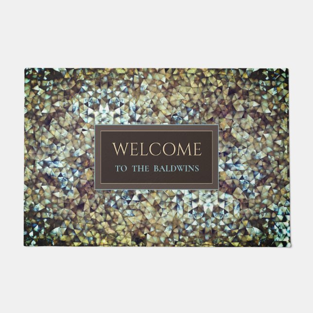 Mosaic (customisable) doormat (Front)
