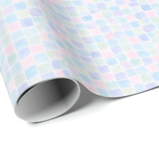 Mosaic design wrapping paper