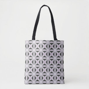 mosaic diamonds tote bag