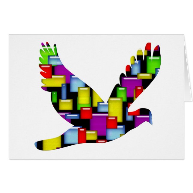 mosaic dove (Front Horizontal)