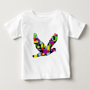 mosaic dove baby T-Shirt