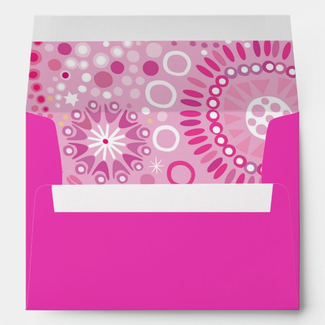 MOSAIC DOVE of PEACE Bat Mitzvah Envelope (Back (Bottom))