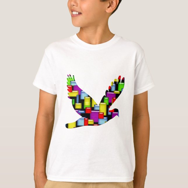 mosaic dove T-Shirt (Front)