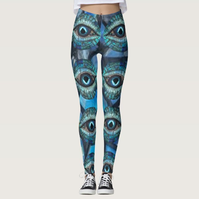 Mosaic dragon eye5 leggings (Front)