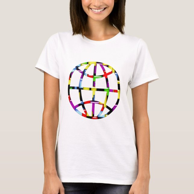 mosaic earth T-Shirt (Front)