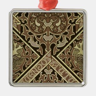 Mosaic ecclesiastical wallpaper design metal tree decoration