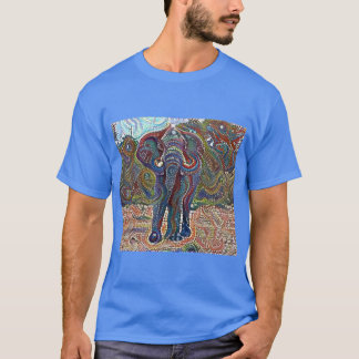 Mosaic Elephant T-Shirt