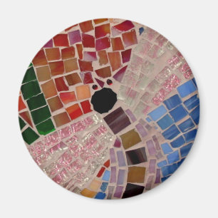 Mosaic Firefly Magnet
