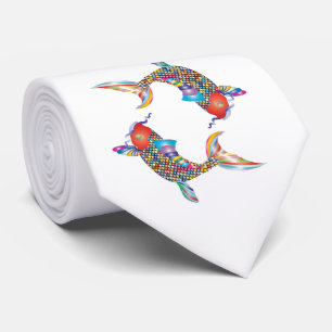 Mosaic Fish Tie