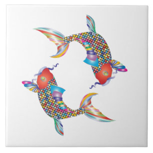 Mosaic Fish  Tile