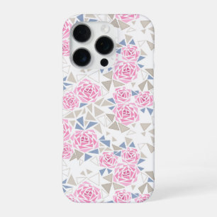 Mosaic, flowers iPhone 16 pro case