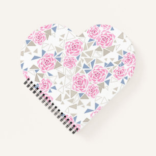 Mosaic, flowers notebook