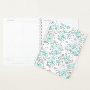 Mosaic, flowers planner