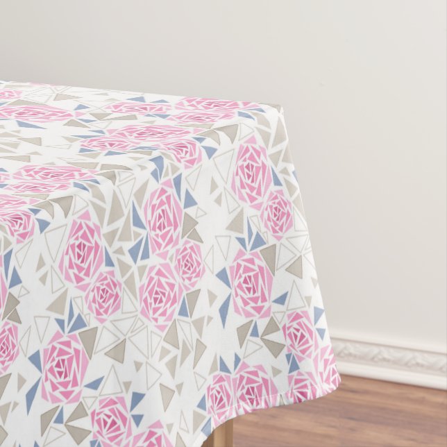 Mosaic, flowers tablecloth (In Situ)