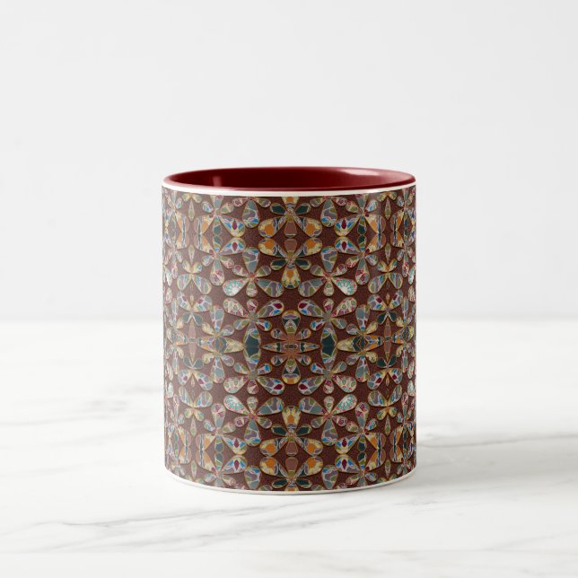  Mosaic Garden Delight Mug (Center)