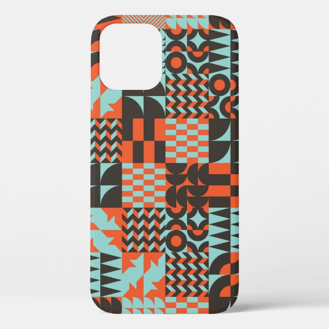 Mosaic geometric tiles, seamless elegant pattern. Case-Mate iPhone case (Back)