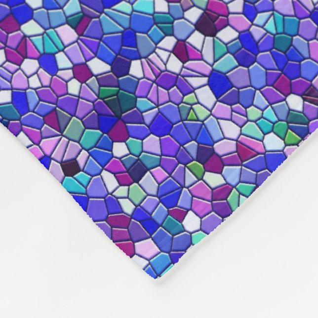 Mosaic Glass Pattern Blanket (Corner)