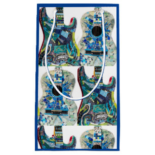 Mosaic Guitar Lover Gift Bag