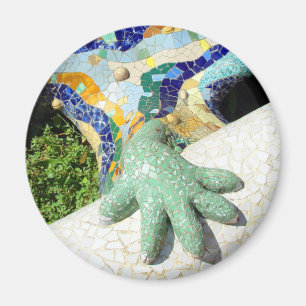 Mosaic hand - Cool magnet