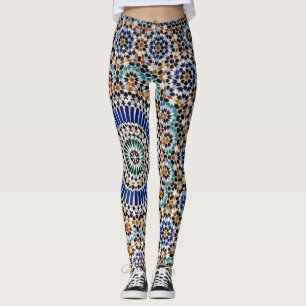 Mosaic Love - Power Yoga Leggings