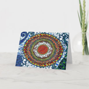 Mosaic Mandala 1 card