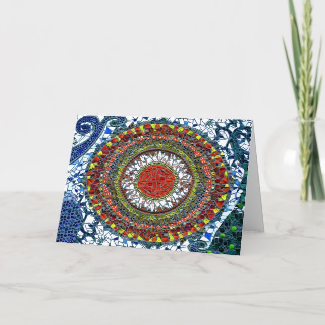 Mosaic Mandala 1 card (Front)