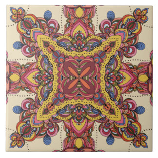 Mosaic Mandela Design #5  Tile