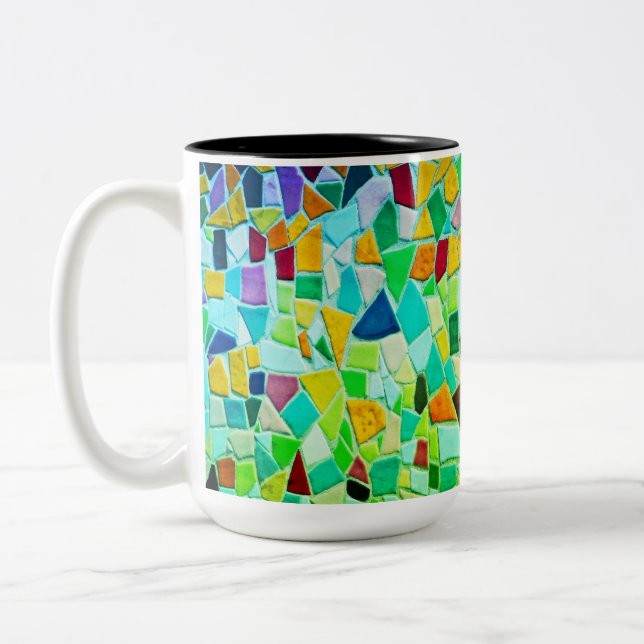 Mosaic mania mug (Left)