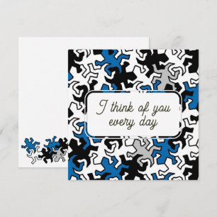 MOSAIC Mirror GECKOS - Pattern 2 Card