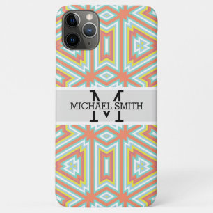 Mosaic Modern Monogram #17 iPhone 11 Pro Max Case