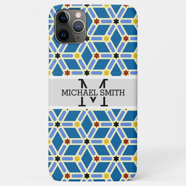 Mosaic Modern Monogram #3 Case-Mate iPhone Case (Back)