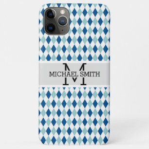 Mosaic Modern Monogram #7 iPhone 11 Pro Max Case