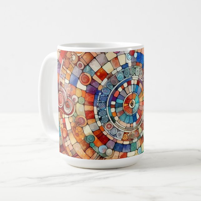 Mosaic Mug (Front Left)