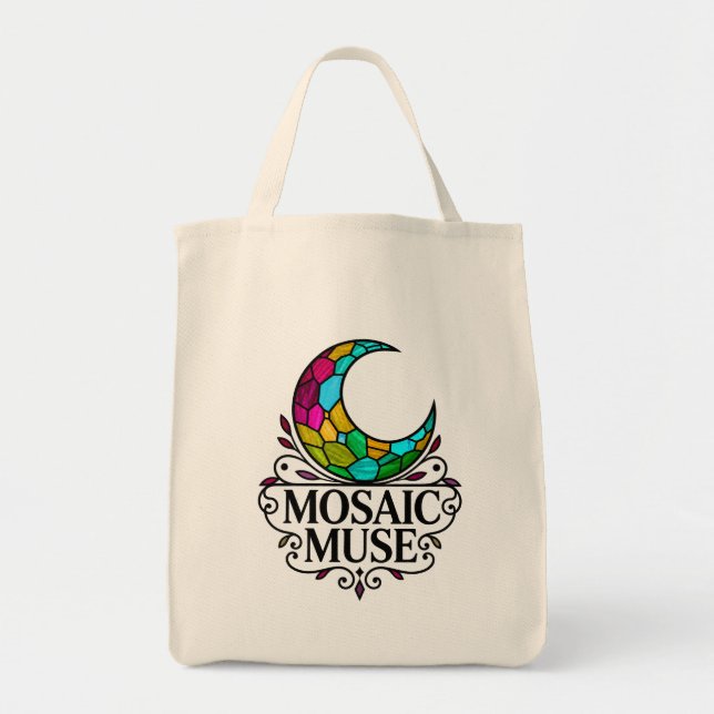 Mosaic Muse  Tote Bag (Front)