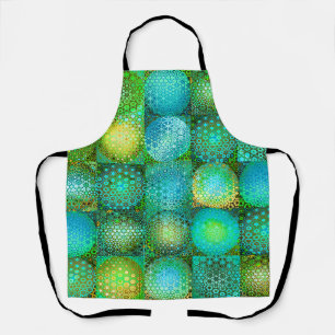 Mosaic of Cirular Shapes Apron