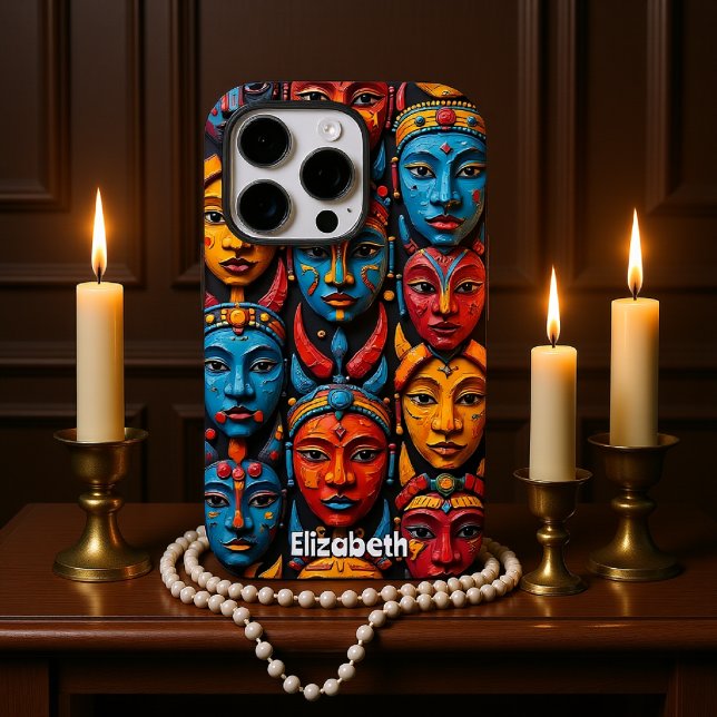 Mosaic of Expressions Case-Mate iPhone Case (Creator Uploaded)