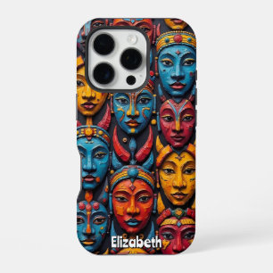 Mosaic of Expressions iPhone 16 Pro Case