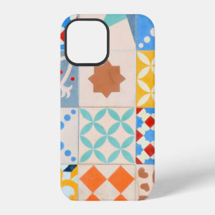 Mosaic of Hydraulic cement tiles, decorative fashi iPhone 12 Case