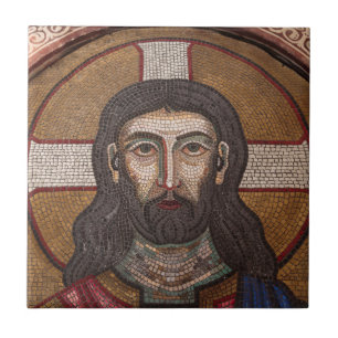 Mosaic Of Jesus Tile